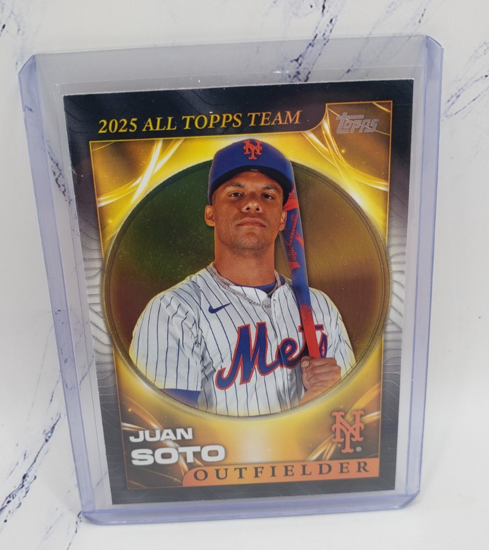 2026 Topps #ATT-7 Juan Soto New York Mets 2025 All Topps Team